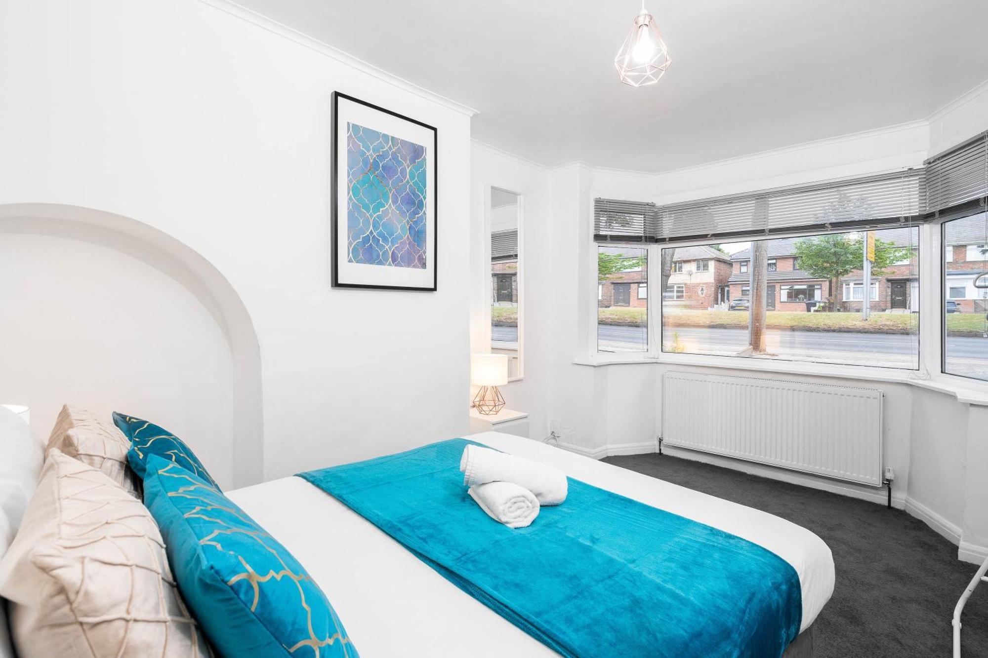 4 Bedroom House - Accommodates 7 - Garden - Parking - Netflix - Wifi - 559T Бирмингем Экстерьер фото